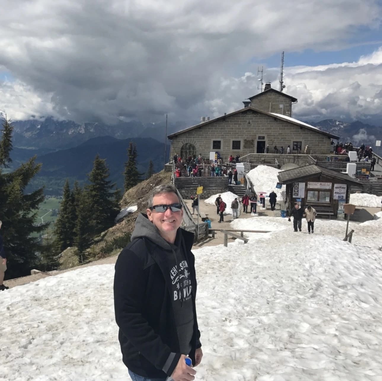 Jon at the Eagle's Nest (Kehlsteinhaus) in the Bavarian Alps