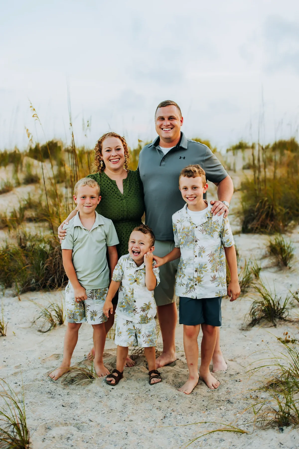 Jay Parrack and his family - the next generation of Parrack Insurance